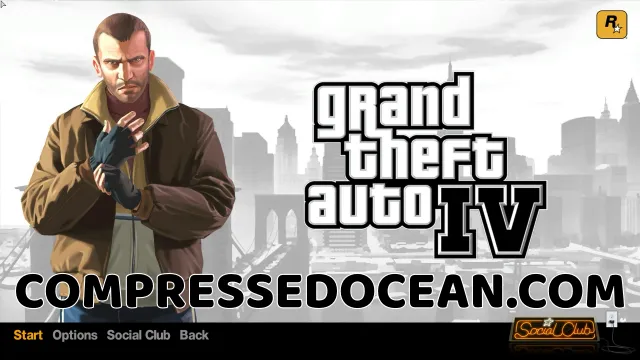 GTA 4 Main Menu