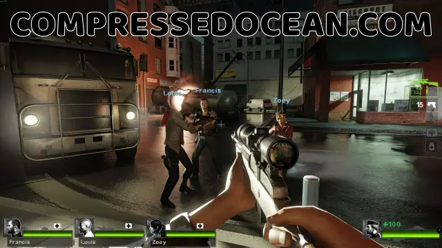 Left 4 Dead 2 Highly Compressed Gameplay